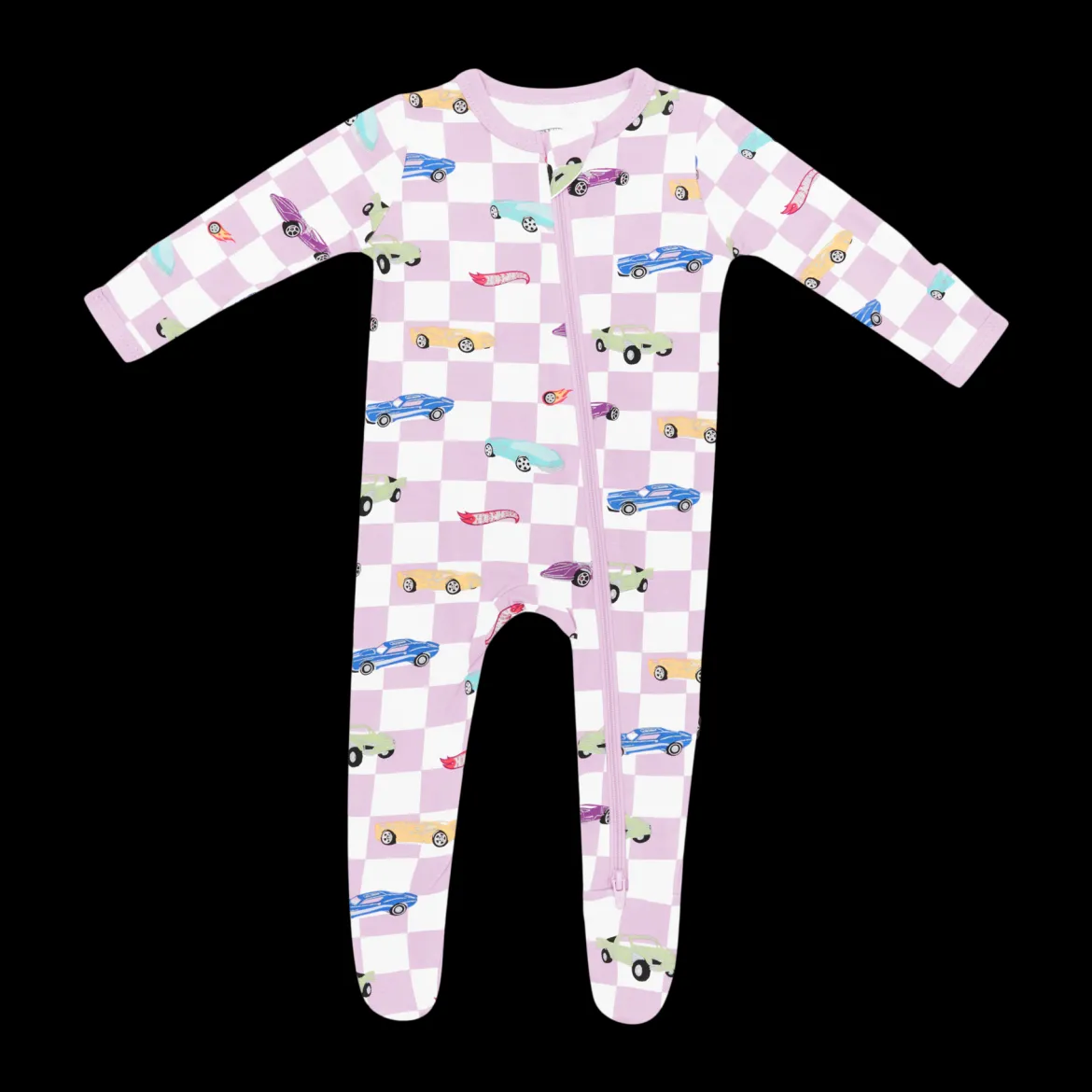 Printed Zipper Footie