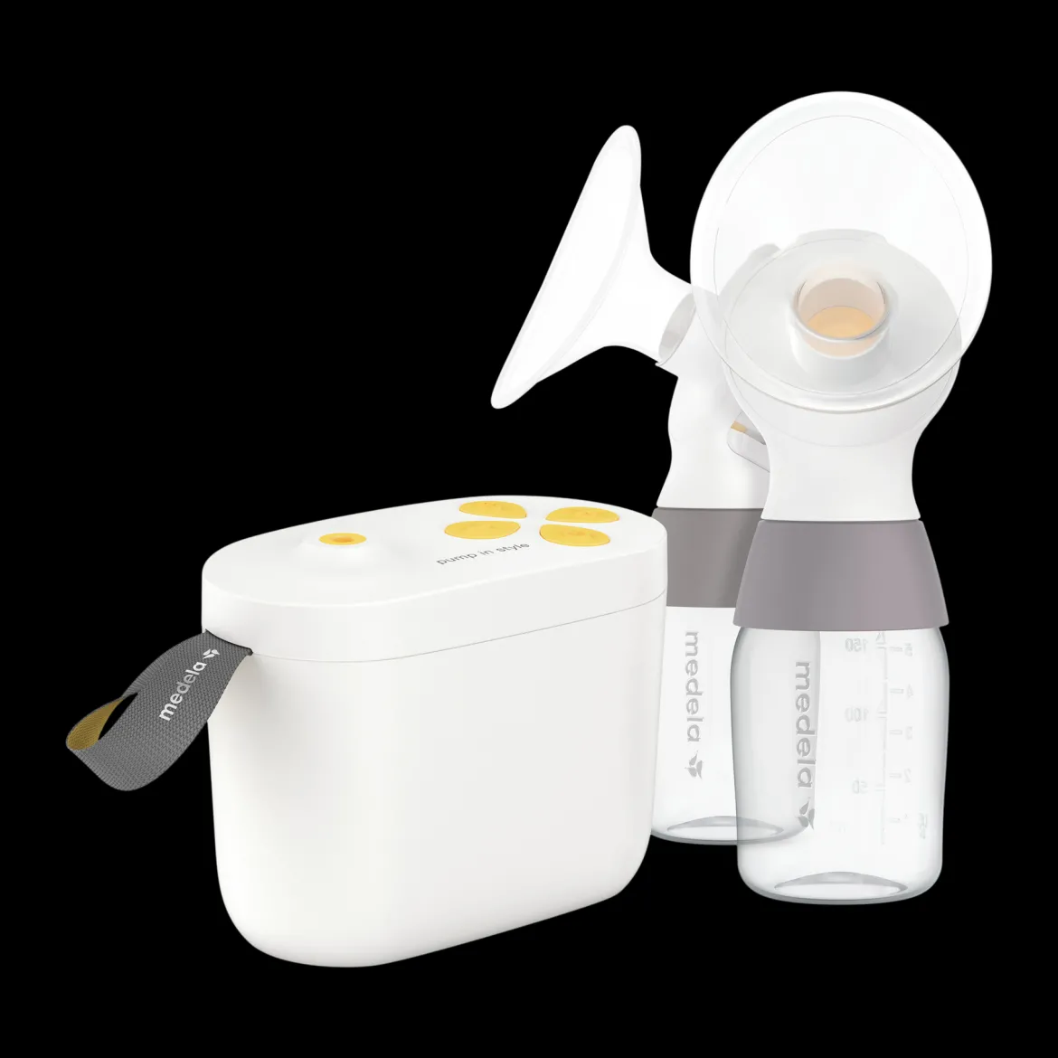 Pump in Style with Max Flow Breast Pump Set with Tote Bag & Accessories