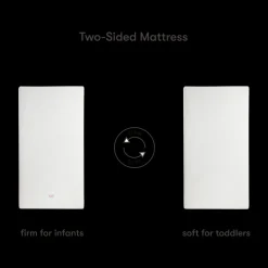 Pure Core Crib Mattress with Hybrid Waterproof Cover
