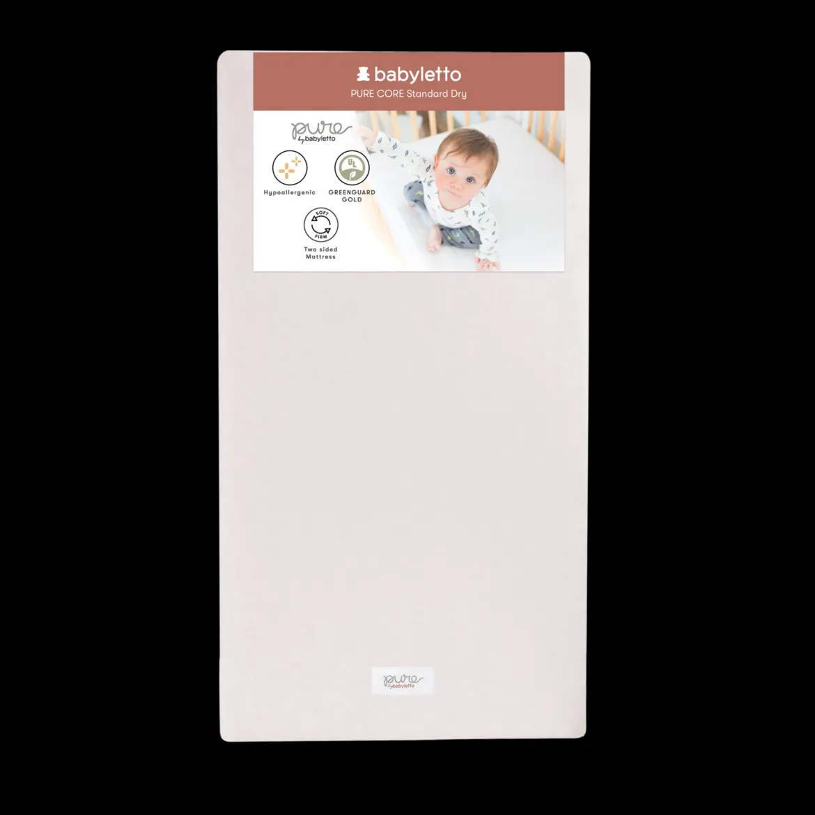 Pure Core Crib Mattress With Dry Waterproof Cover