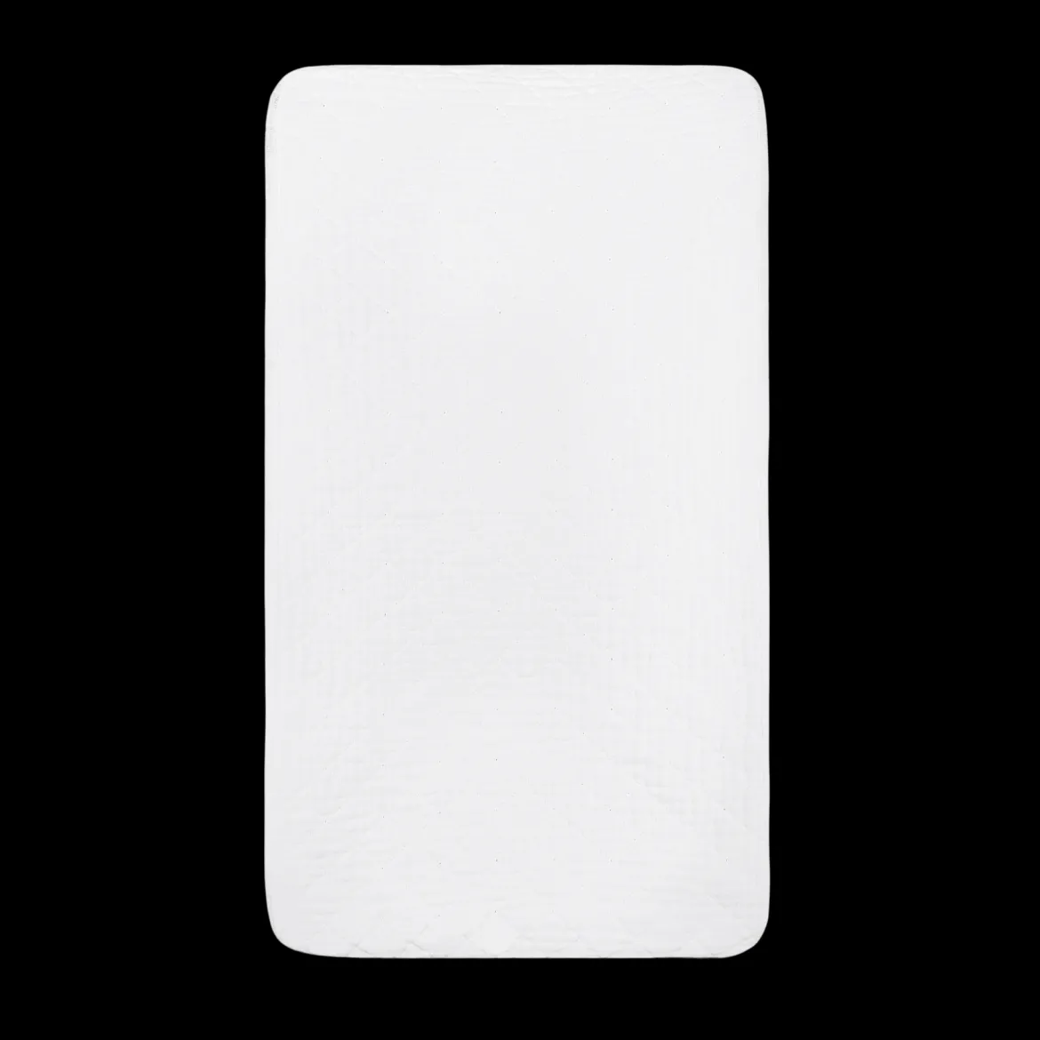 Quilted Changing Pad Cover in GOTS Certified Organic Muslin Cotton