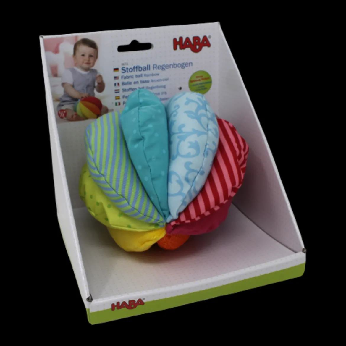 Rainbow Fabric Ball