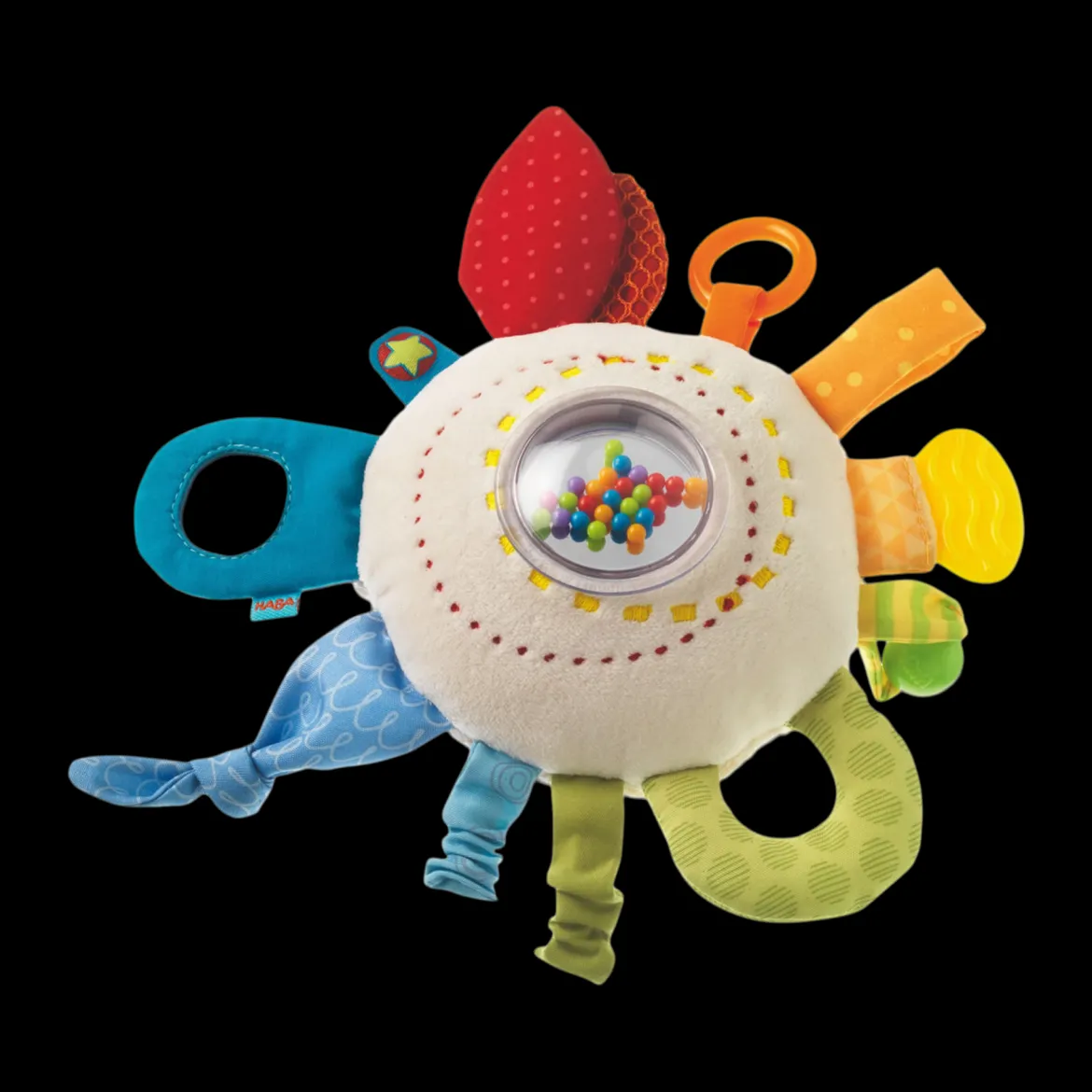 Rainbow Round Teether Cuddly