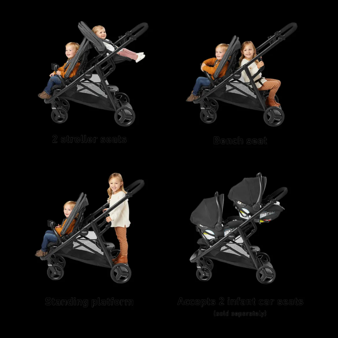 Ready2Grow LX 2.0 Double Stroller