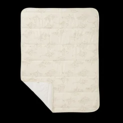 Reversible Organic Cotton Jersey Knit Blanket
