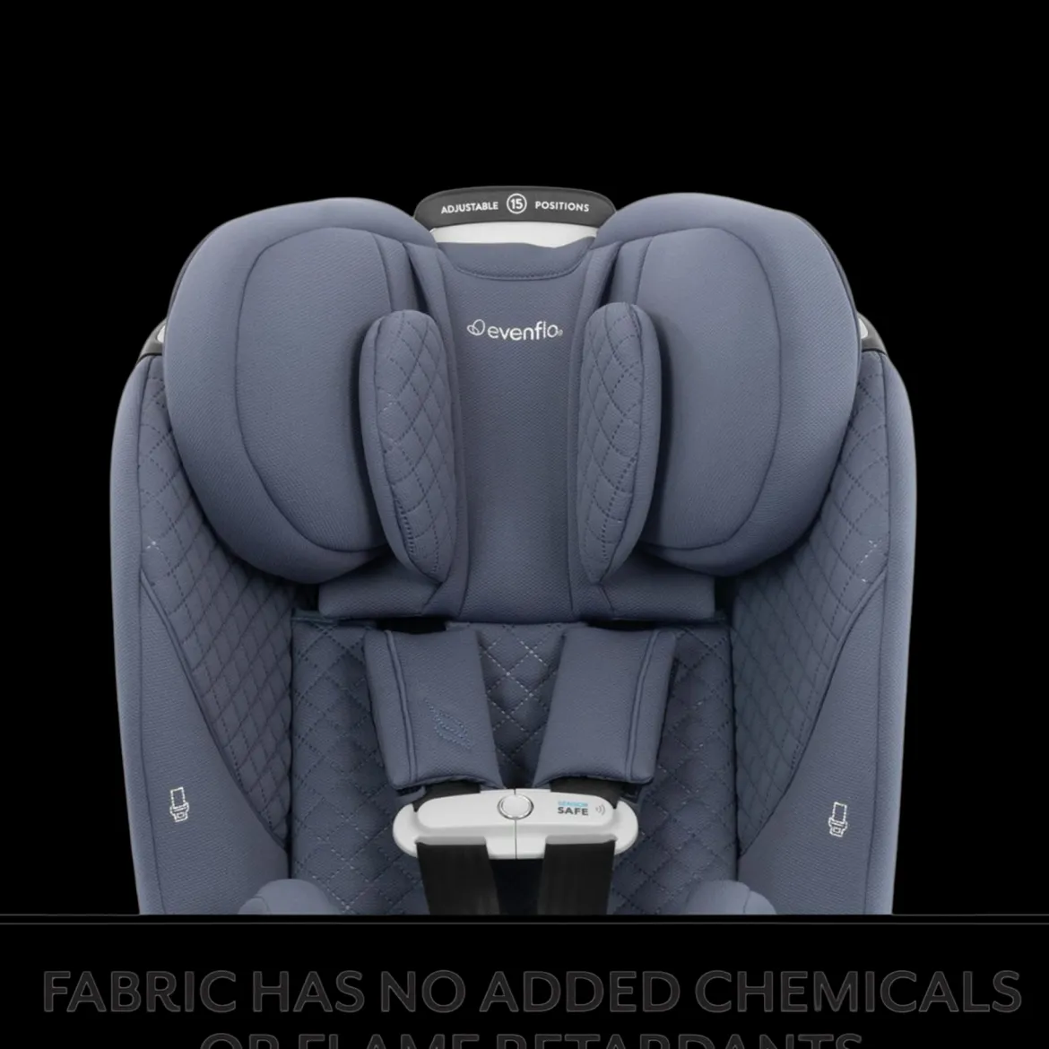 Revolve360 Extend All-in-One Rotational Car Seat with Green & Gentle Fabric
