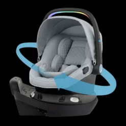 Revolve180 LiteMax NXT Rotational Infant Car Seat with SensorySoothe