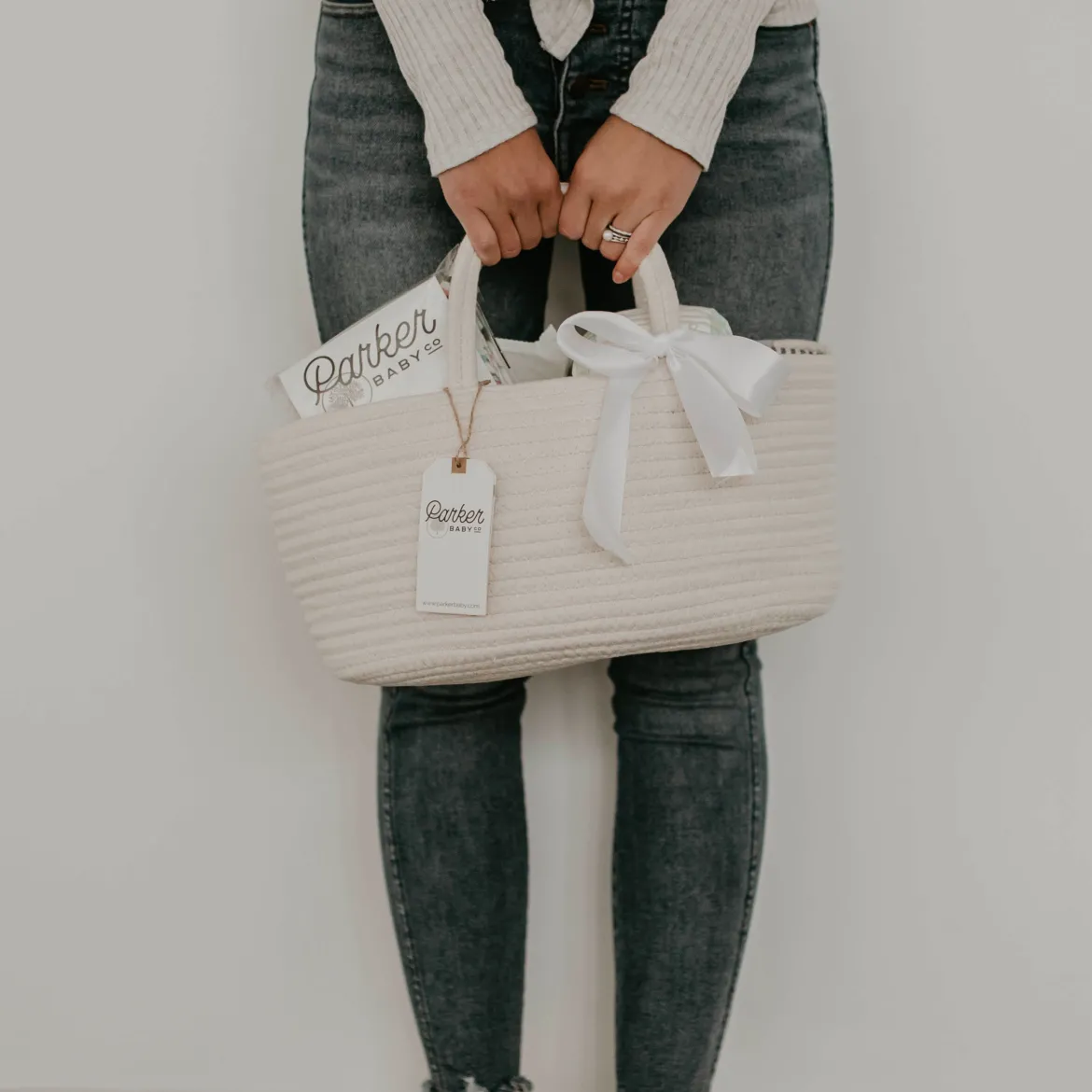 Rope Diaper Caddy