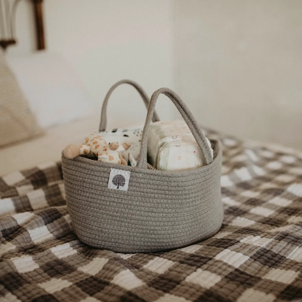 Rope Diaper Caddy