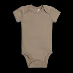 Short Sleeve Solid Organic Cotton Bodysuits (5 Pack)