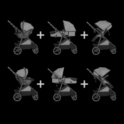 Shyft Intuiti Travel System with Revolve180 LiteMax NXT Rotational Infant Car Seat