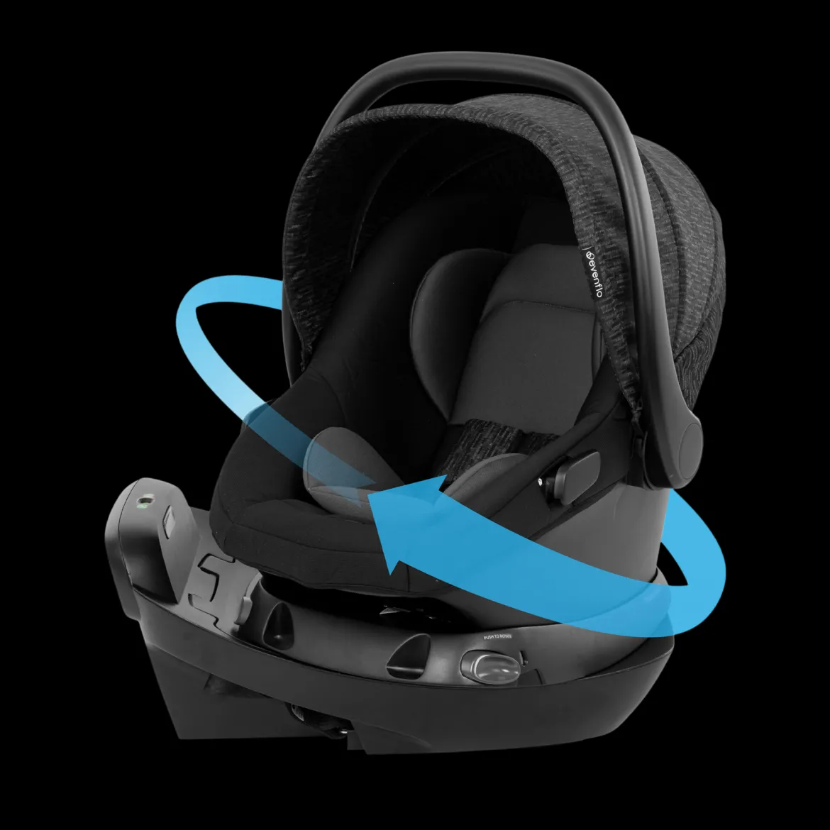 Shyft Intuiti Travel System with Revolve180 LiteMax NXT Rotational Infant Car Seat