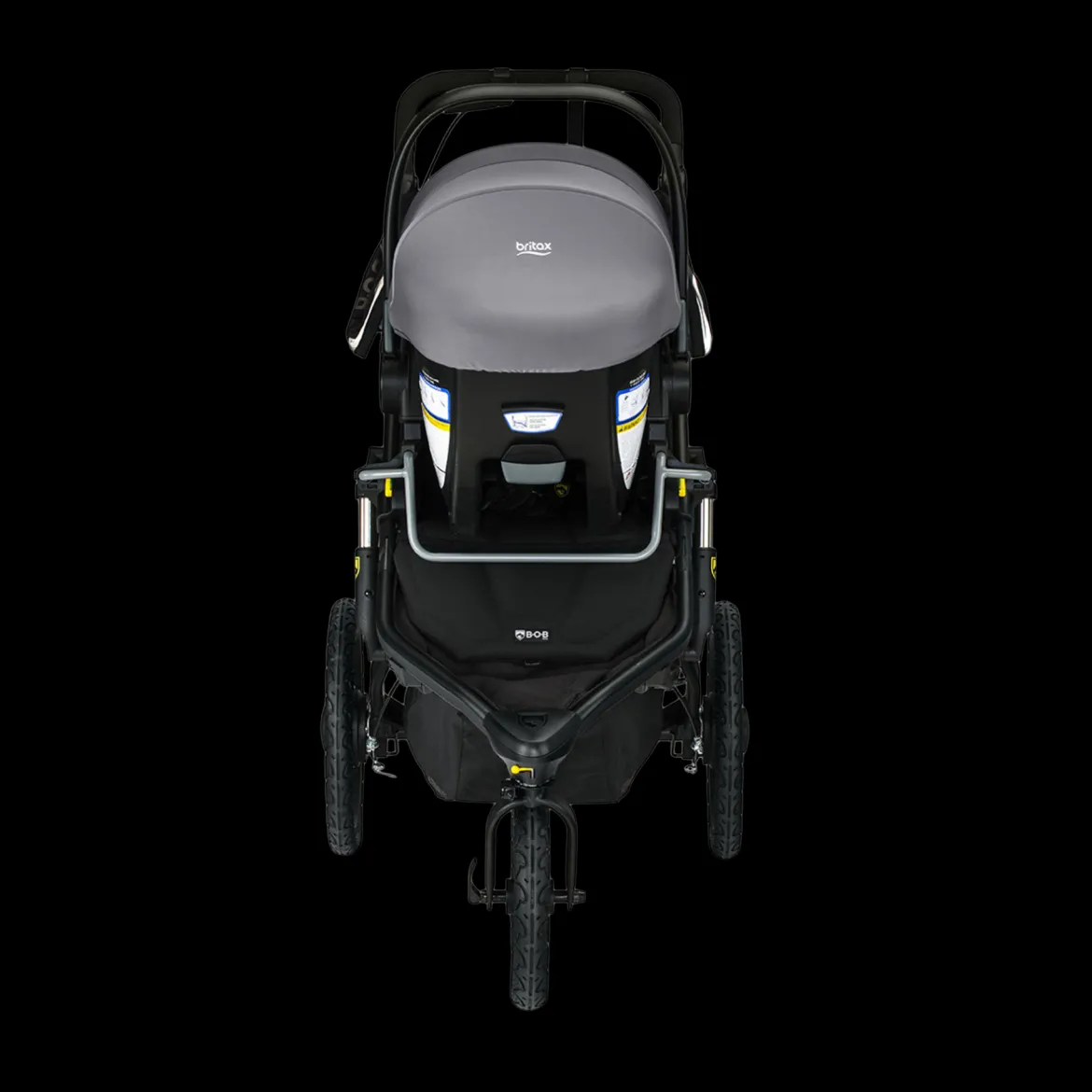 Single Jogging Stroller Adapter for Select Britax Infant Car Seats