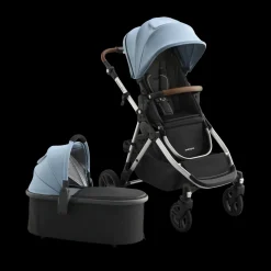 Single-to-Double Stroller 3.0 and Bassinet Bundle