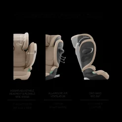 Solution G2 Folding Travel High-Back Booster