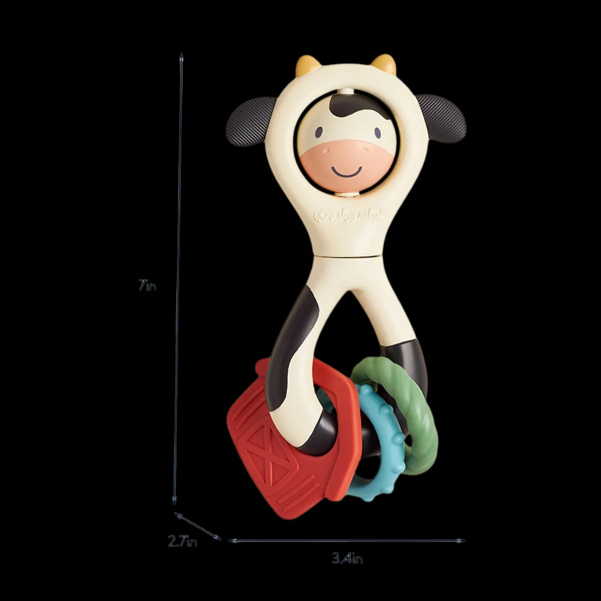 Spinner Rattle Cow