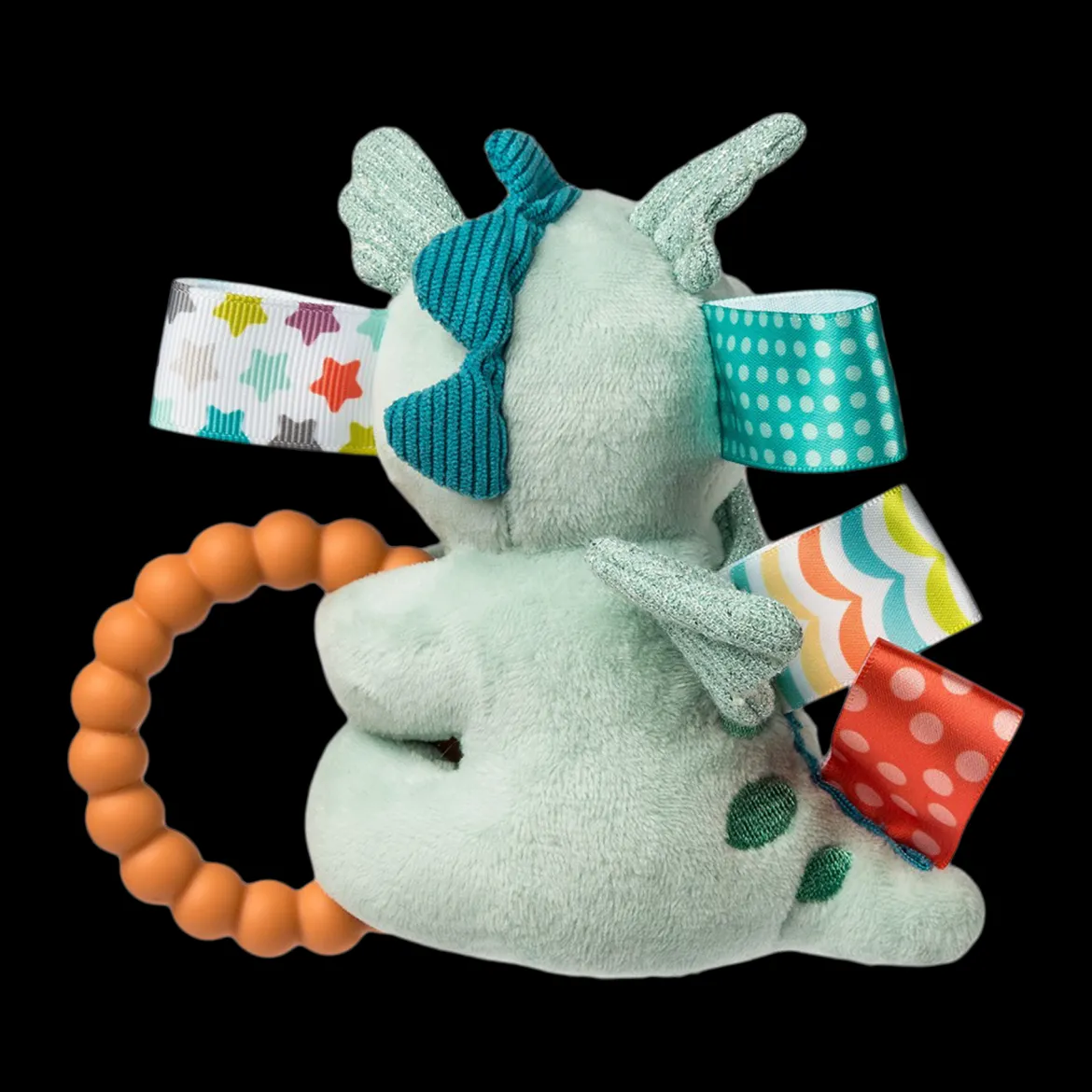 Taggies Drax Dragon Teether Rattle