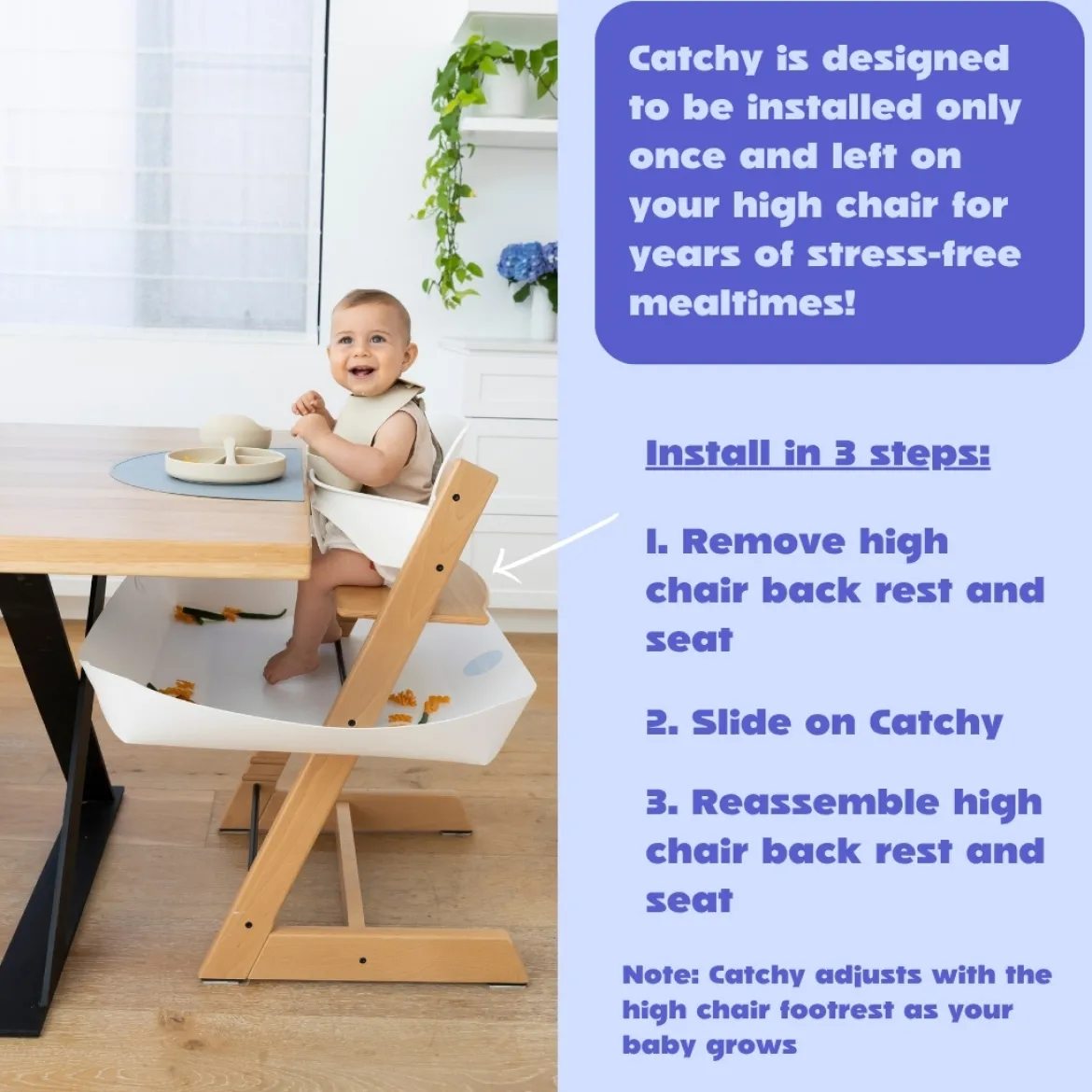 The Food Catcher for High Chairs