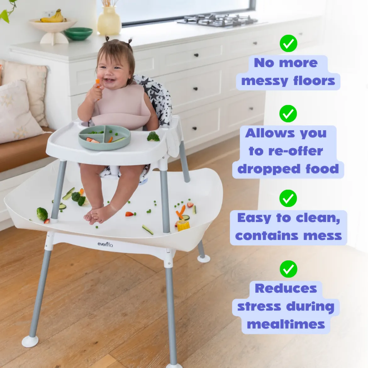 The Food Catcher for High Chairs