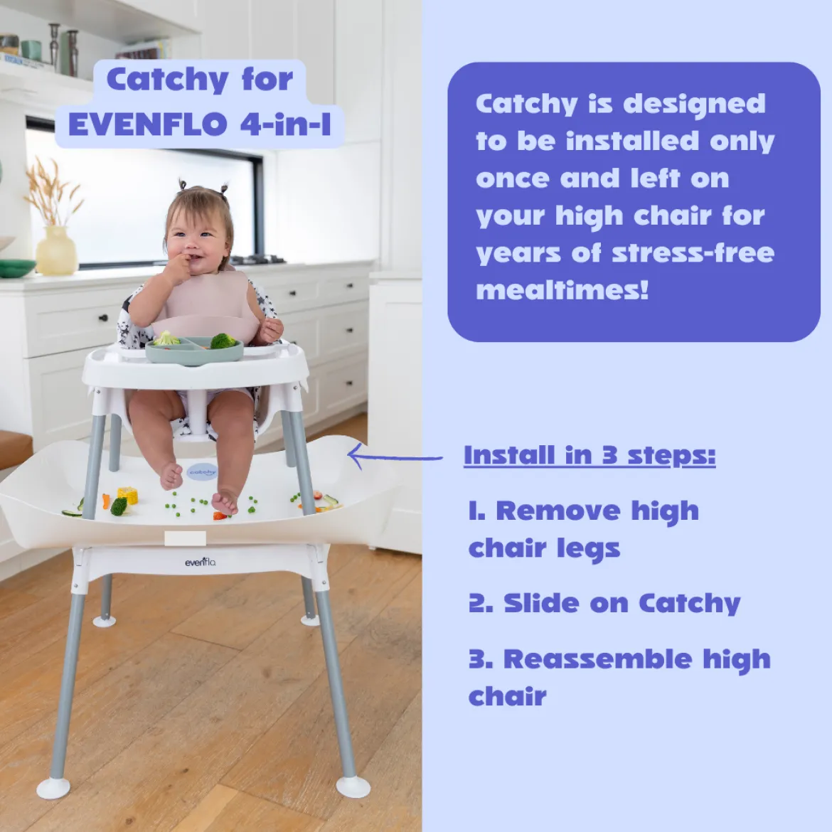The Food Catcher for High Chairs