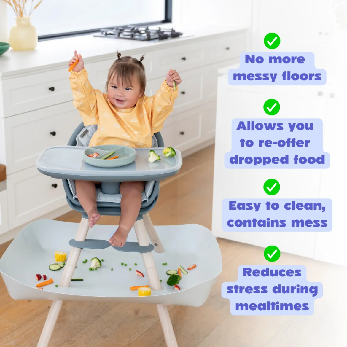 The Food Catcher for High Chairs