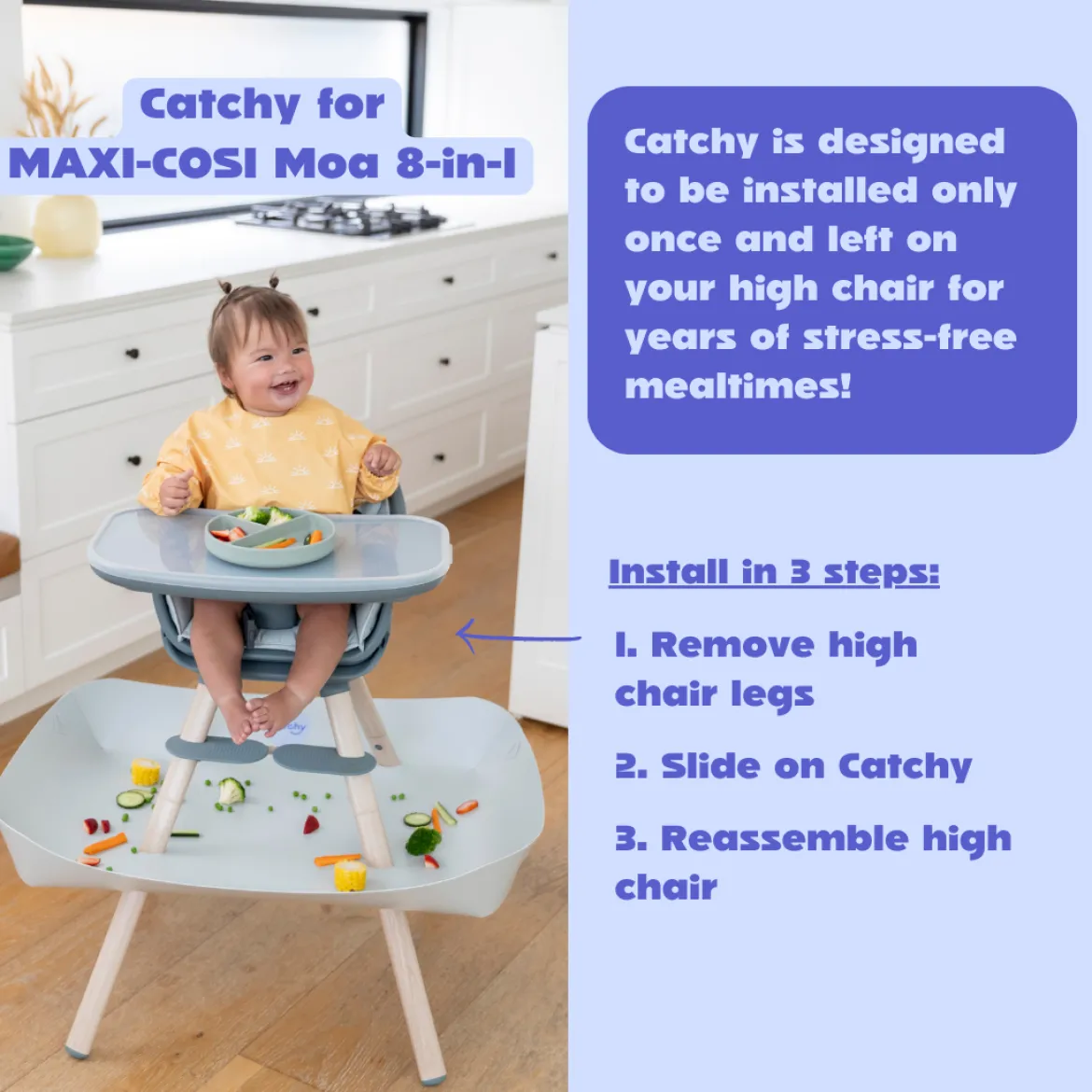 The Food Catcher for High Chairs