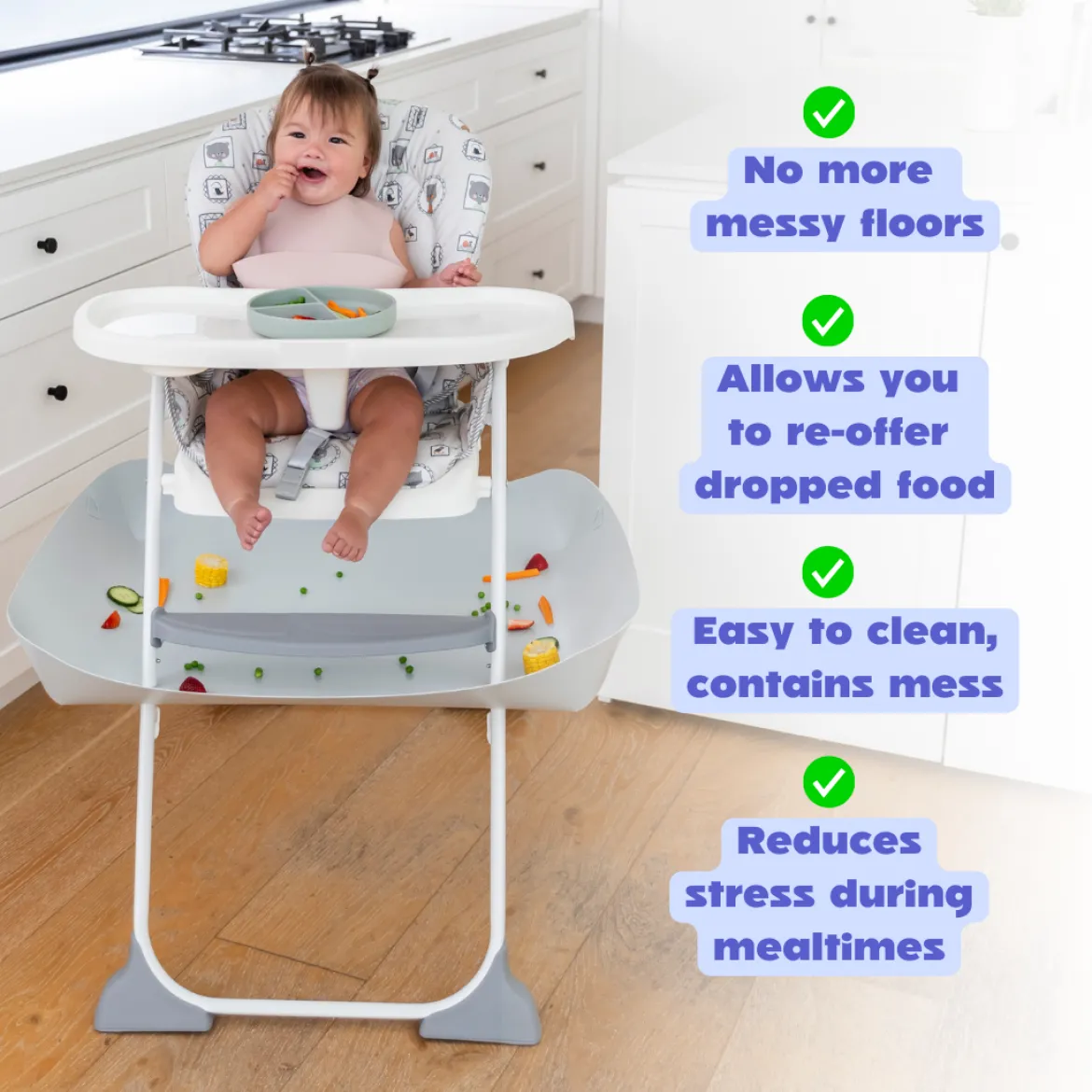 The Food Catcher for High Chairs
