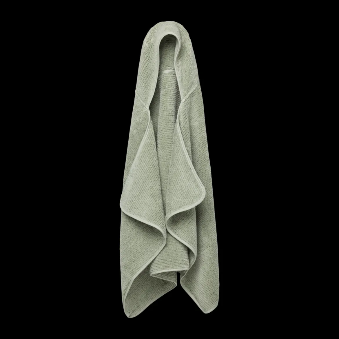 The Organic Ribbed Hooded Towel