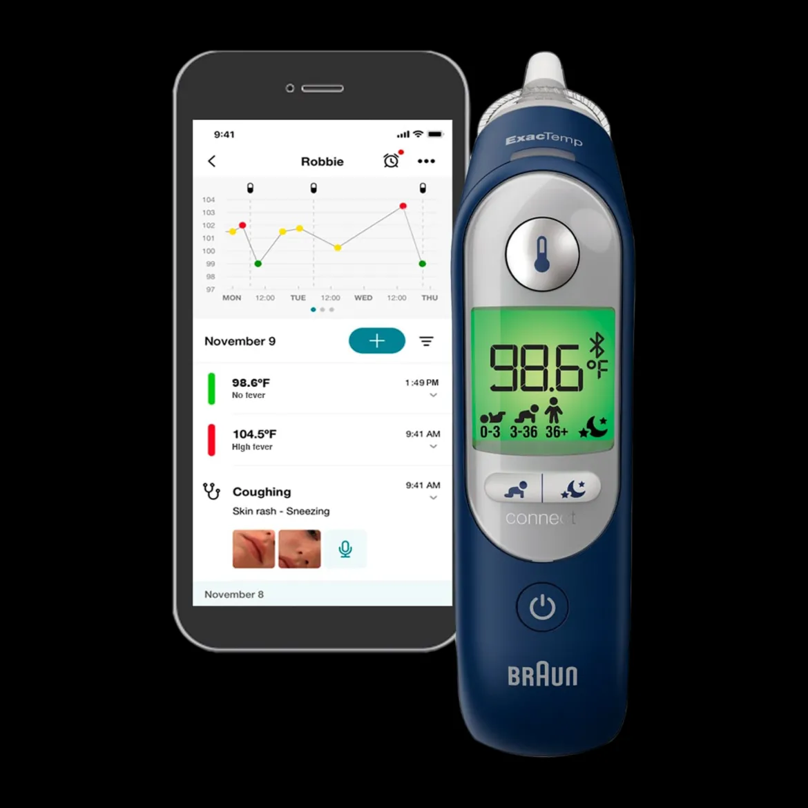 ThermoScan 7+ Connect Ear Thermometer