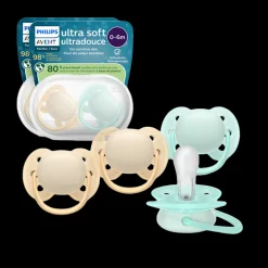 Ultra Soft Pacifier 0-6M (4 Pack)