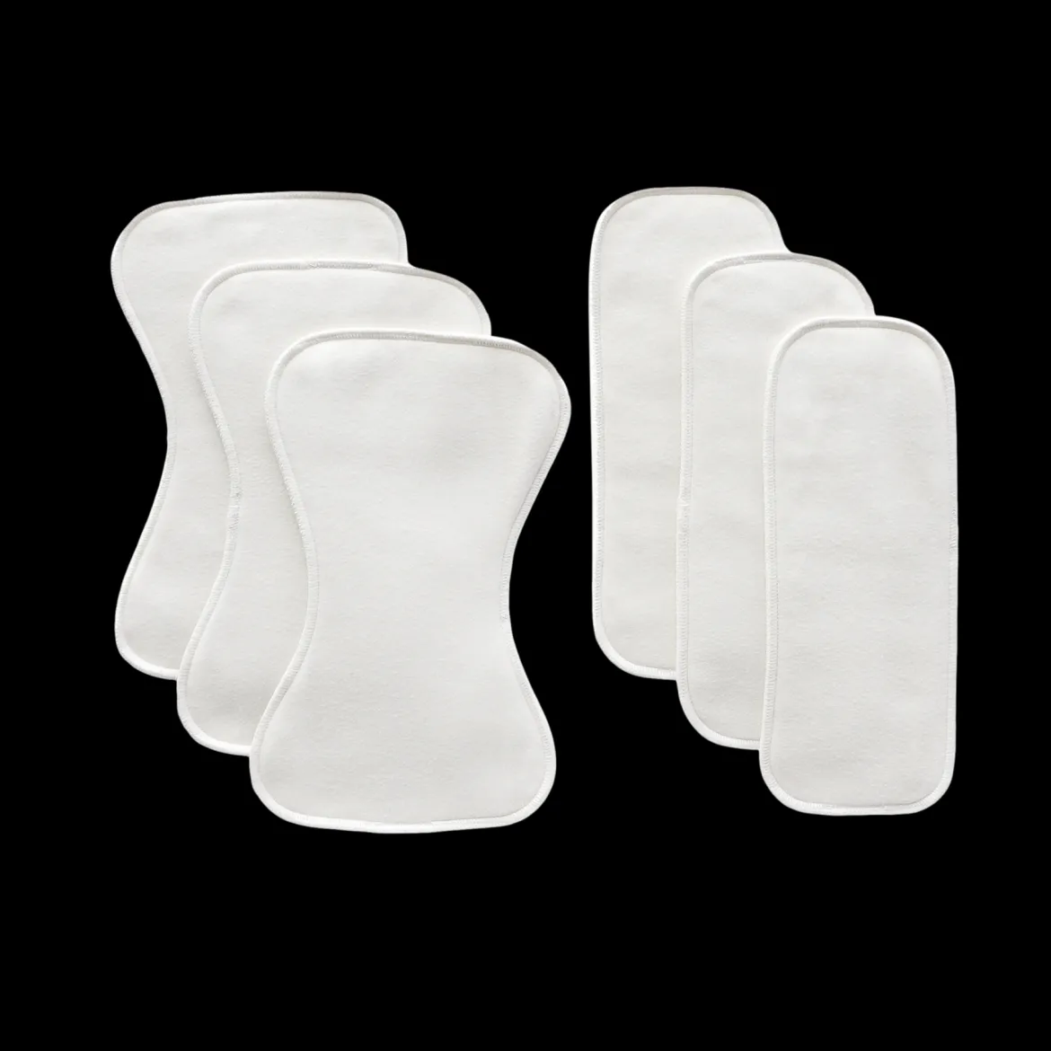 Ultra-Absorbent Overnight Cloth Diaper Boosters