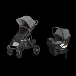 Vista V3 Stroller & Aria V2 Lightweight Infant Car Seat Travel System