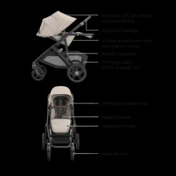 Vista V3 Stroller & Mesa V3 Infant Car Seat Travel System