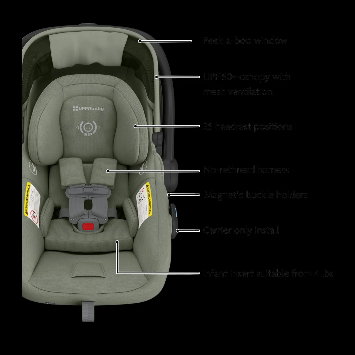 Vista V3 Stroller & Mesa V3 Infant Car Seat Travel System