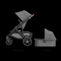 Vista V3 Stroller & V3 Bassinet Bundle
