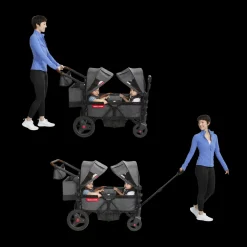 Voya Quad Stroller Wagon