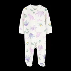 2-Way Zip Cotton Sleep & Play Pajamas