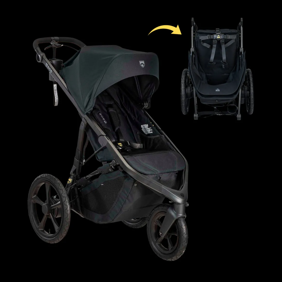 Wayfinder Single Jogging Stroller