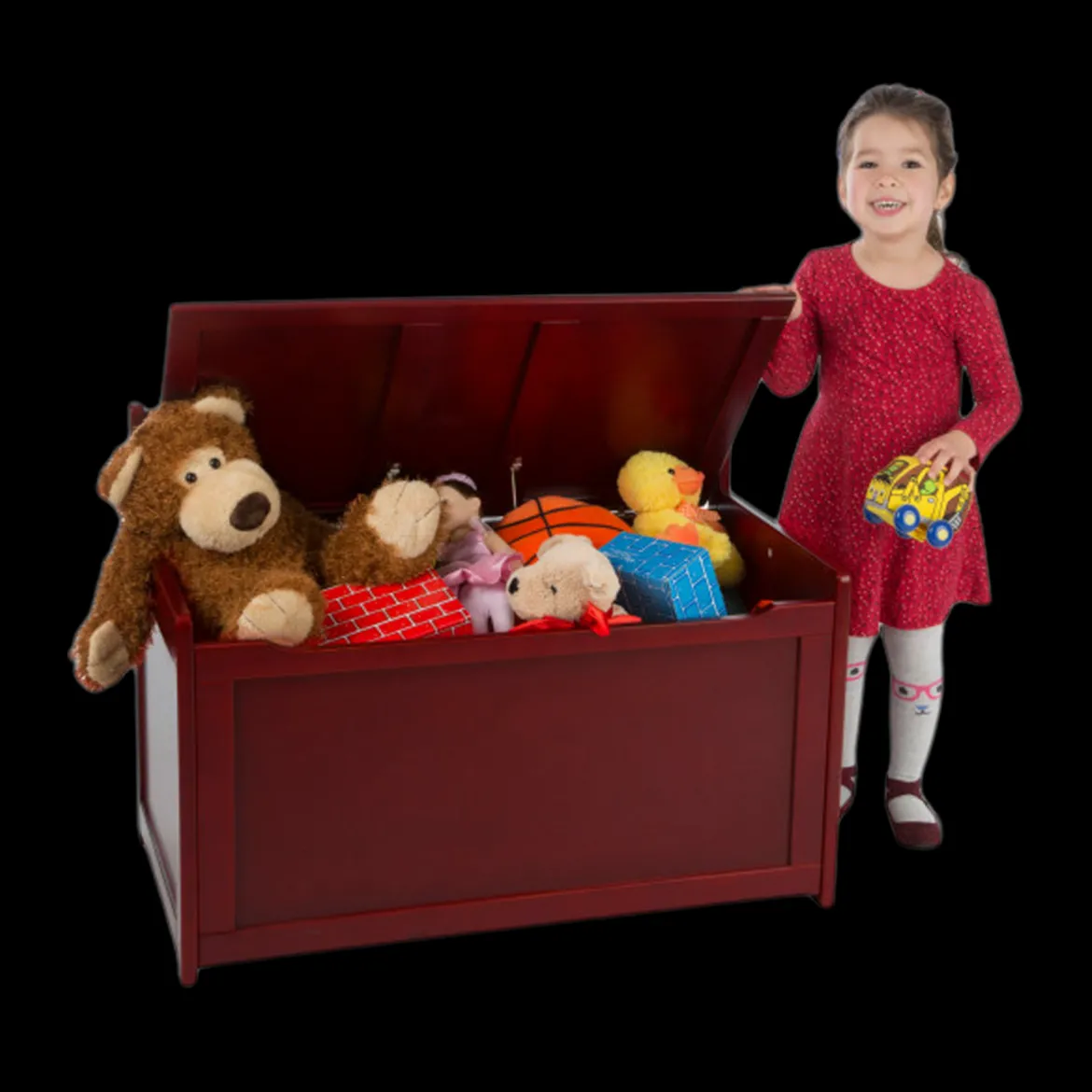 Wooden Toy Chest