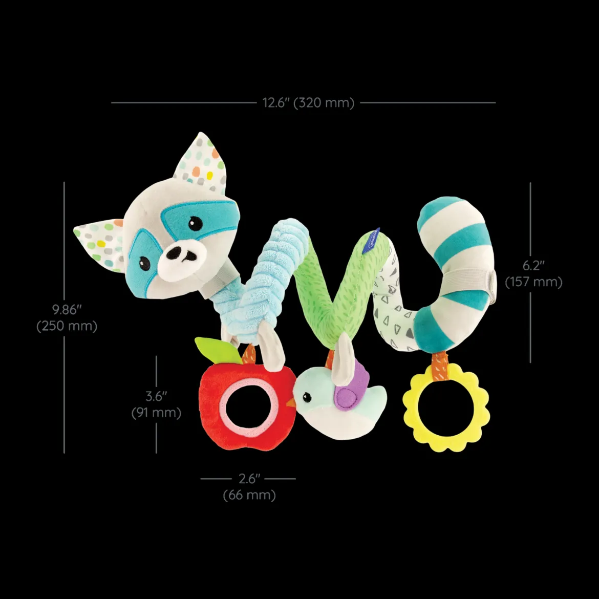 WWO Spiral Stroller Toy